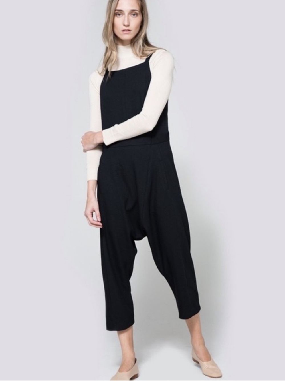 Rachel Comey Womens black Alcott jumpsuit 2